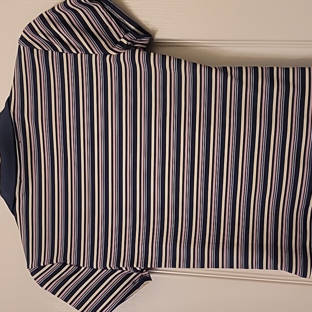 NWT Striped Crop Polo - Picture 7 of 7
